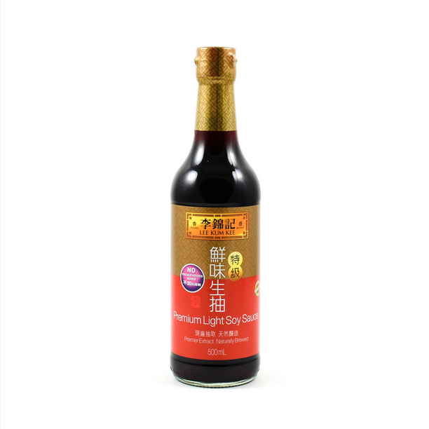 Single Bottle LKK Light Soy Sauce x 500ml
