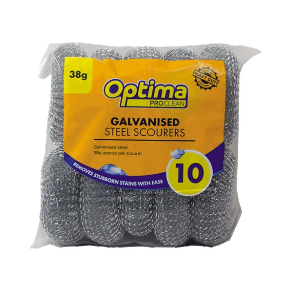 Small Metal Scourers (10 x 38g)