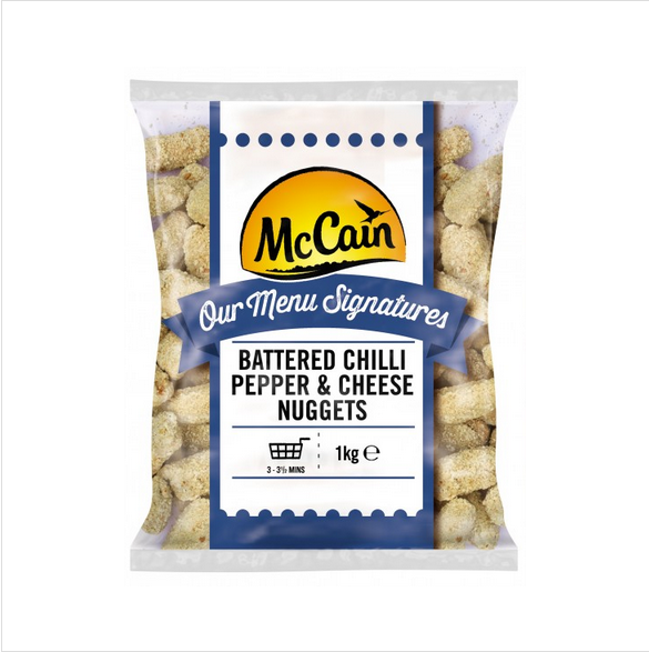 McCain Chilli Pepper Cheese Nuggets(Code 43045)1kg