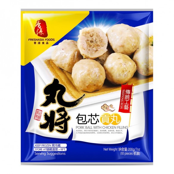 (pack)WJ Pork Ball with chicken filling 200g(2+1)