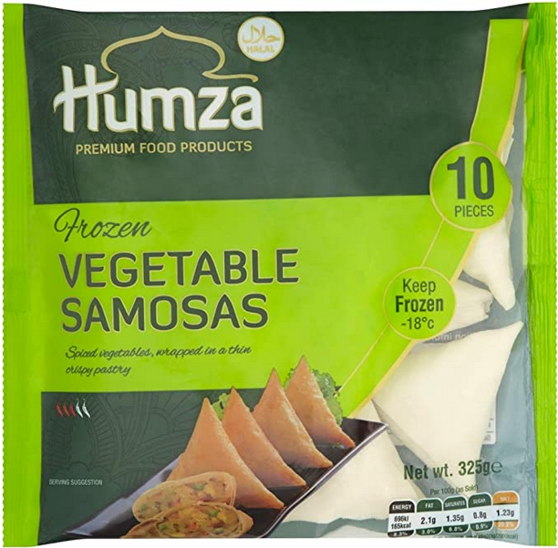 BBE Humza Veg Samosa x 325g (10 pieces)
