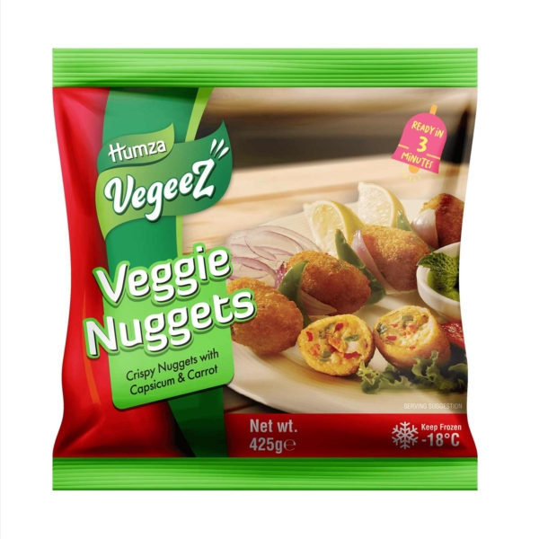 BBE Humza VegeeZ Veggie Nuggets x 425gm