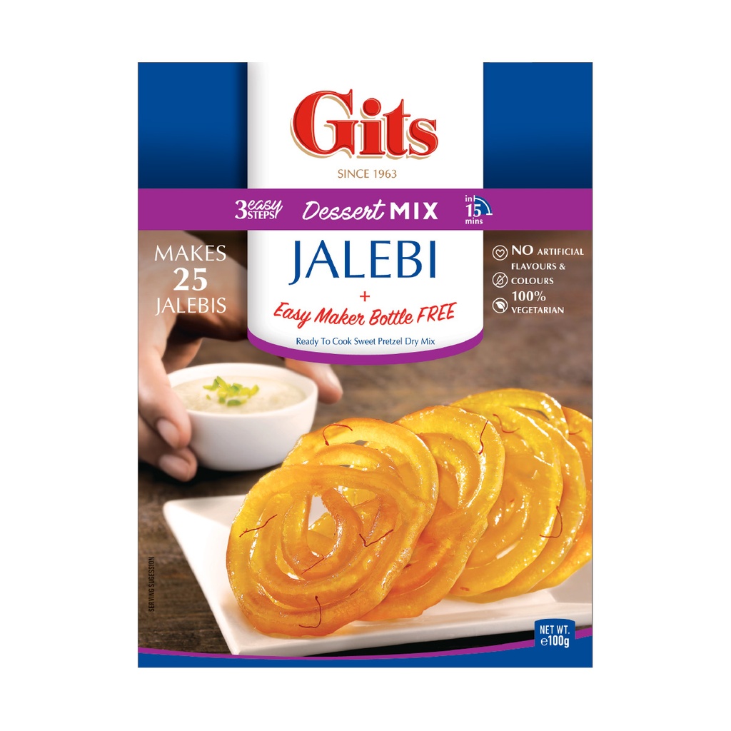 Gits Jalebi Mix with Maker x 100 GMS