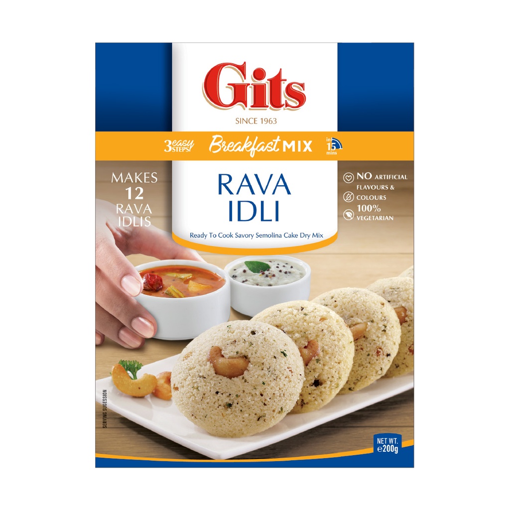 BBE Gits Rava Idli Mix  x 200 GMS