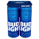 BUD LIGHT PINT CAN 4 x 568ML