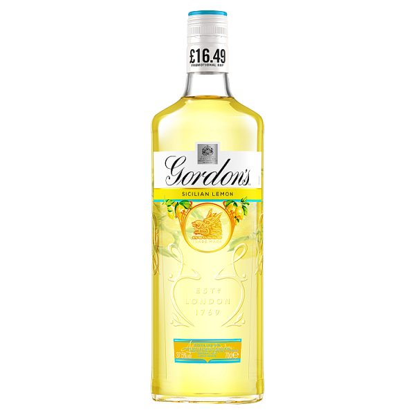 GORDONS SICILIAN LEMON PM  16.49 70CL