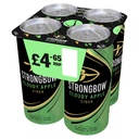 STRONGBOW CLOUDY APPLE CAN  PM £4.65 4.0% ABV 4 x 440ML