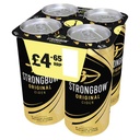 STRONGBOW CIDER CAN PM £4.65 4.5% ABV 4 x 440ML