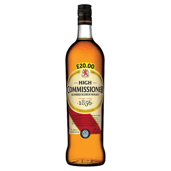HIGH COMMISSIONER WHISKY PM  20 1LTR