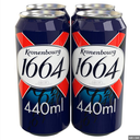 KRONENBOURG CAN PM £5.50 5.0% ABV 4 x 440ML