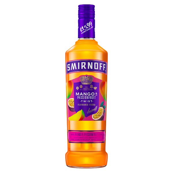 SMIRNOFF MANGO & PASSIONFRUIT PM  15.99 70CL