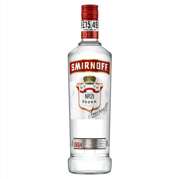 SMIRNOFF VODKA PM  15.49 70CL