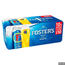 FOSTERS CAN PM £10.50 4.0% ABV 10 x 440ML