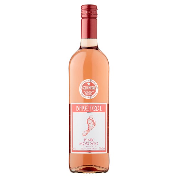 BAREFOOT PINK MOSCATO 75CL