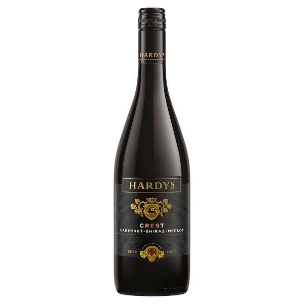 HARDYS CREST CABERNET SHIRAZ MERLOT 75CL