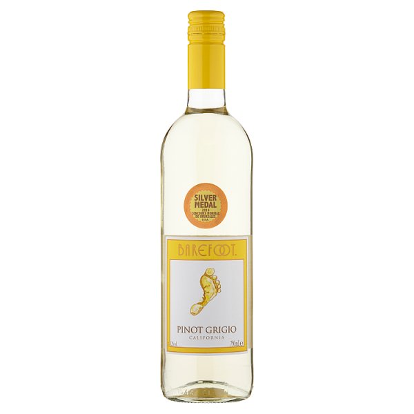 BAREFOOT PINOT GRIGIO 75CL