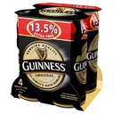 GUINNESS ORIGINAL CAN + 13.5% EXTRA 4 x 500ML