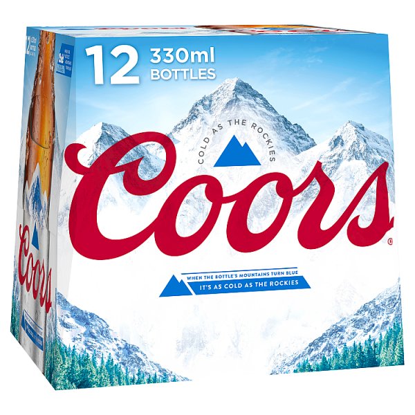 COORS BOTTLE 12 x 330ML