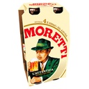 BIRRA MORETTI BOTTLE 4.6% ABV 4 x 330ML
