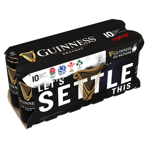 GUINNESS DRAUGHT CAN 10 x 440ML