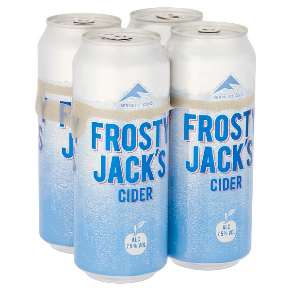 FROSTY JACK CIDER CAN 7.5% 24 x 500ML
