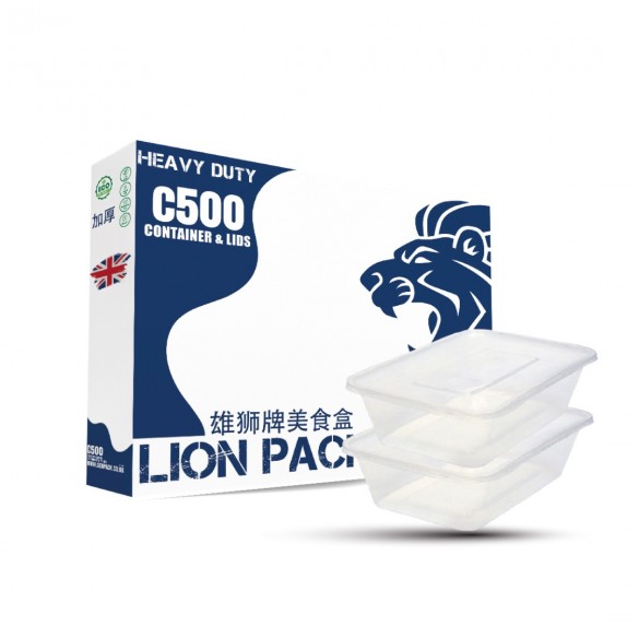 Sleeve Lion Pack C500 (Strong) + Lids x (50)