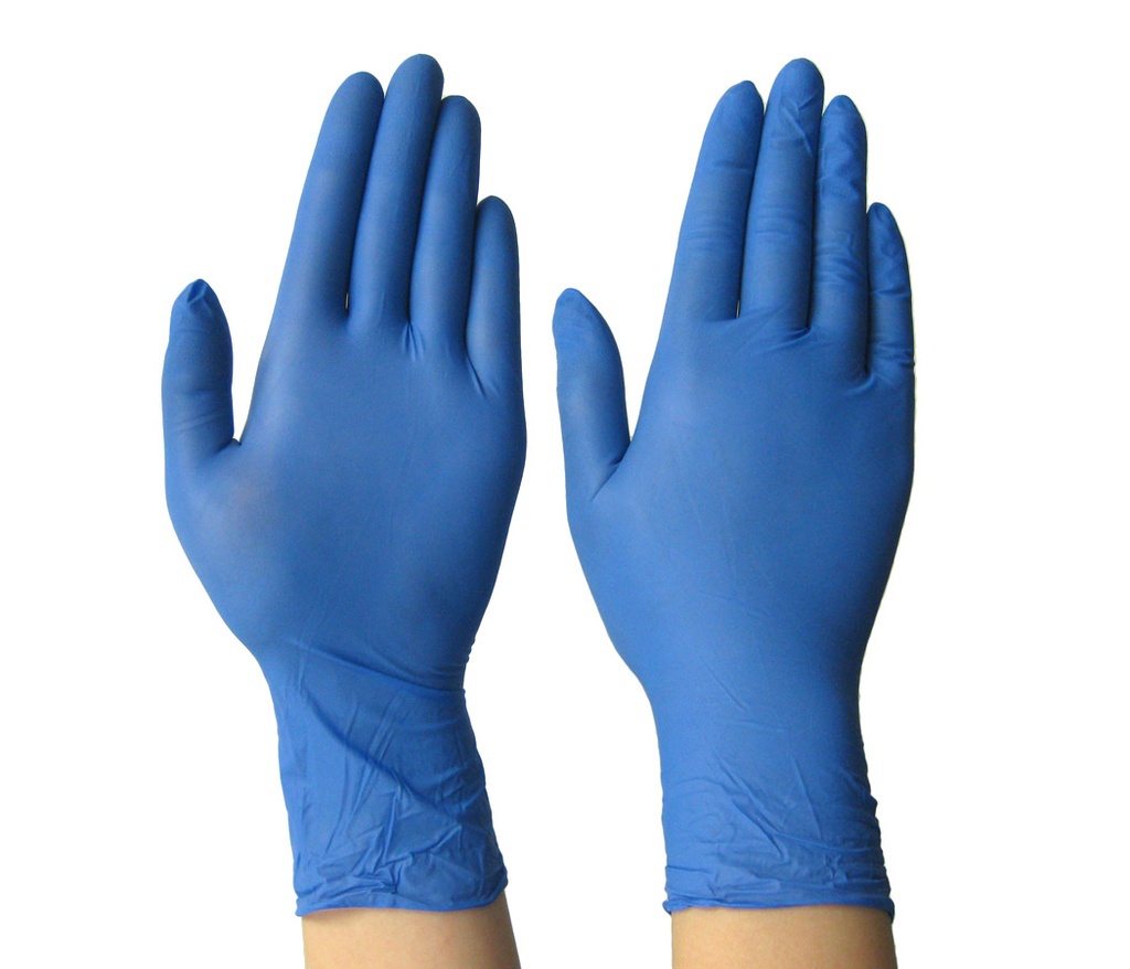Large vinyl gloves x 100 (1+1 free)