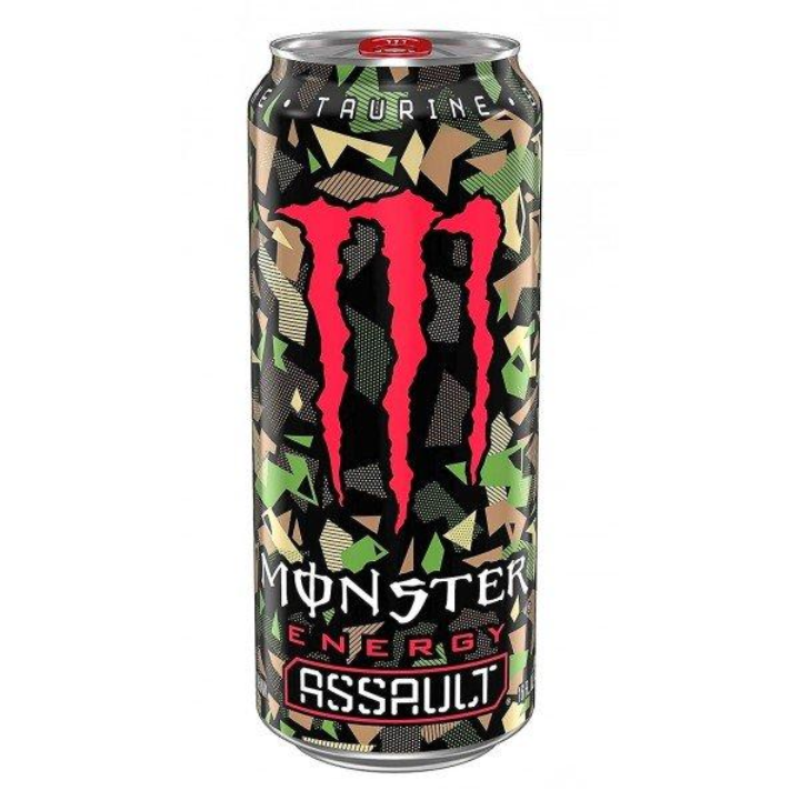BBE Monster Assault 500ml x 12 (Can)(284371)
