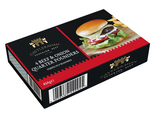 [BS116] (4 x 4oz) Castlerahan Superior Beef Burger