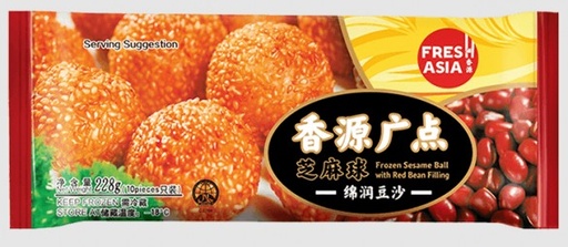 [ORP403] (pack)FA Sesame Ball-Red Bean Filling228g(1+1)