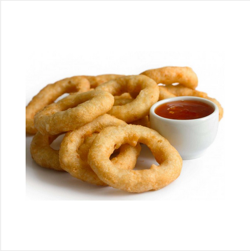 [FS300] BBE M&J Battered Calamari Rings x 500g (3979)