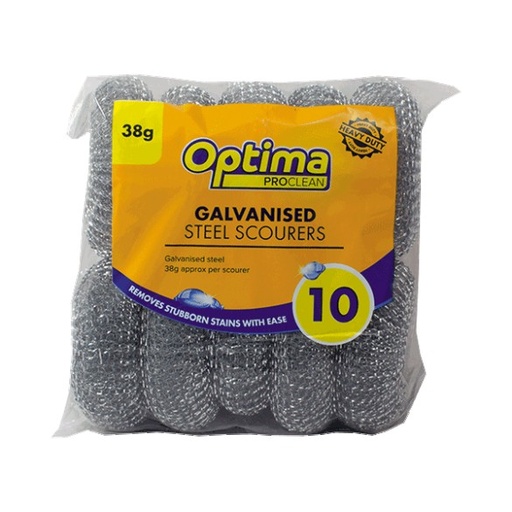[CM124] Small Metal Scourers (10 x 38g)