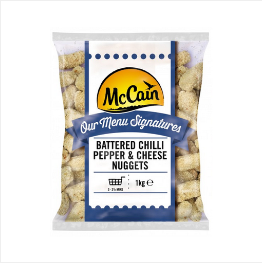 [CS209] McCain Chilli Pepper Cheese Nuggets(Code 43045)1kg