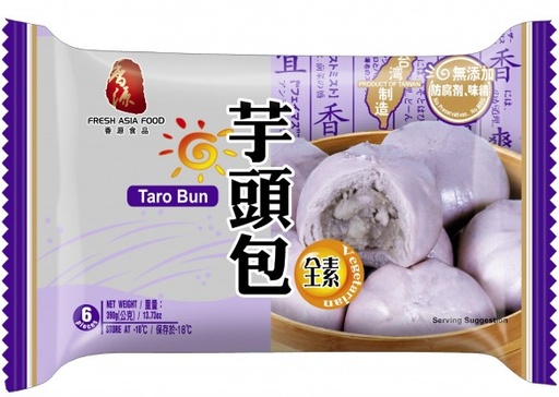 [ORP283] (pack) Fresh Asia Taro Bun 390g(2+1)