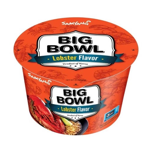 [ORR324] SAMYANG Lobster Flav Big Bowl Noodle(6x95g)