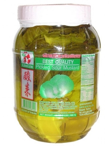 [ORJ109] (Jar) LIN LIN Pickled Sour Mustard Green 900g