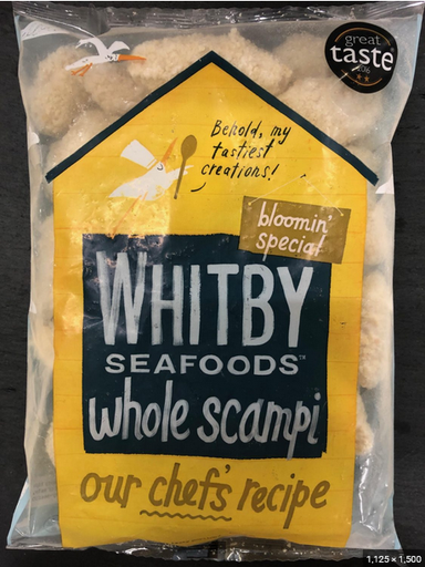 [FS307] Whitby Wholetail Scampi x 454g