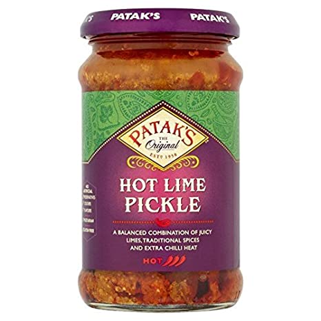 [BAF107] Patak Lime Pickle Hot 6x283g