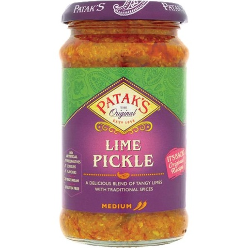 [BAF111] PATAK LIME PICKLE MED 283G