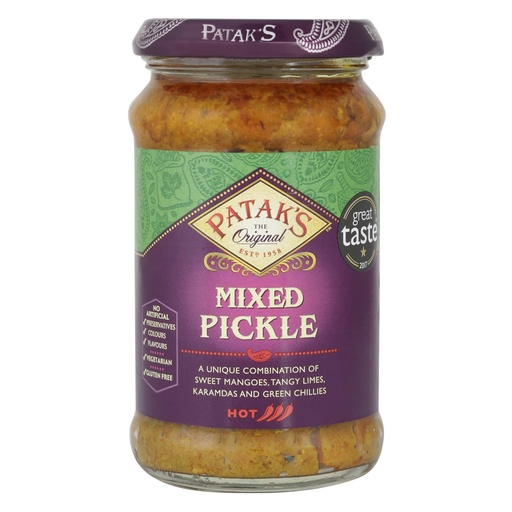 [BAF125] Patak Mixed Pickle 6x283g
