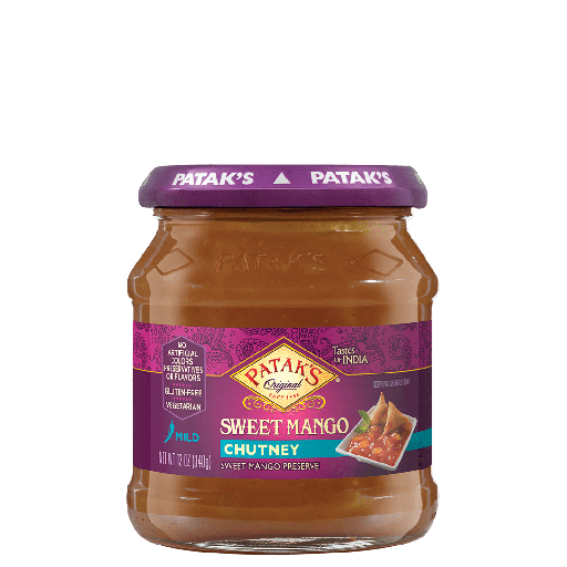 [BAF201] Patak Mango Chutney Sweet 6x340g