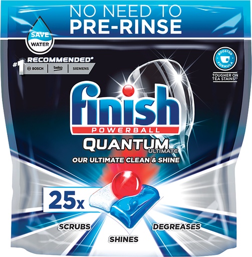 [C002633] Finish Quantum Dishwasher Tablets Ultimate Regular 25s