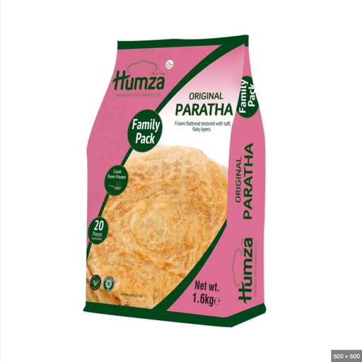 [IN27562] Humza Paratha Plain (Family Pack) x 1600G