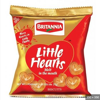 [IN28701] Britannia Little Hearts 75g