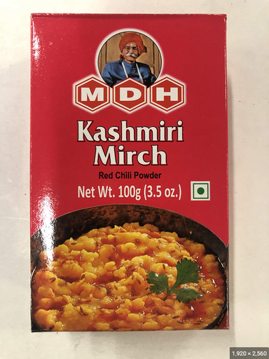 [IND13011] MDH KASHMIRI MIRCH x 100 GMS