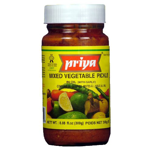 [IND140100] BBE PRIYA MIXED VEG PICKLE x 300 GMS