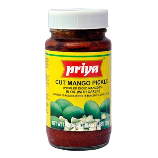 [IND140170] PRIYA CUT MANGO PICKLE WITH OUT GARLIC x 300 GMS