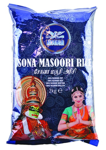 [IND14083] HEERA SONA MASOORI RICE X 2KG