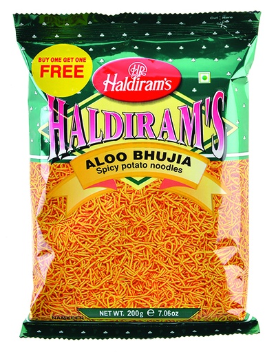 [IND180020] (1+1 Free) HALDIRAM ALOO BHUJIYA x 200 GMS