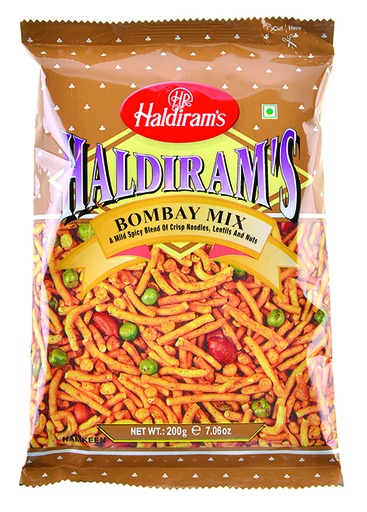 [IND180040] (1+1 Free) HALDIRAM BOMBAY MIX x 200 GMS